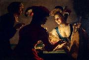 The Matchmaker by Gerrit van Honthorst Gerard van Honthorst